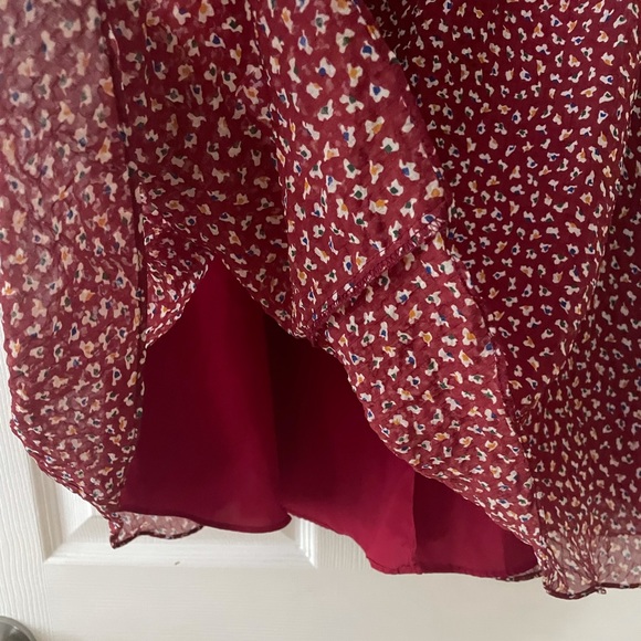 Madewell Multicolor Floral Button Front Dress - Picture 8 of 9